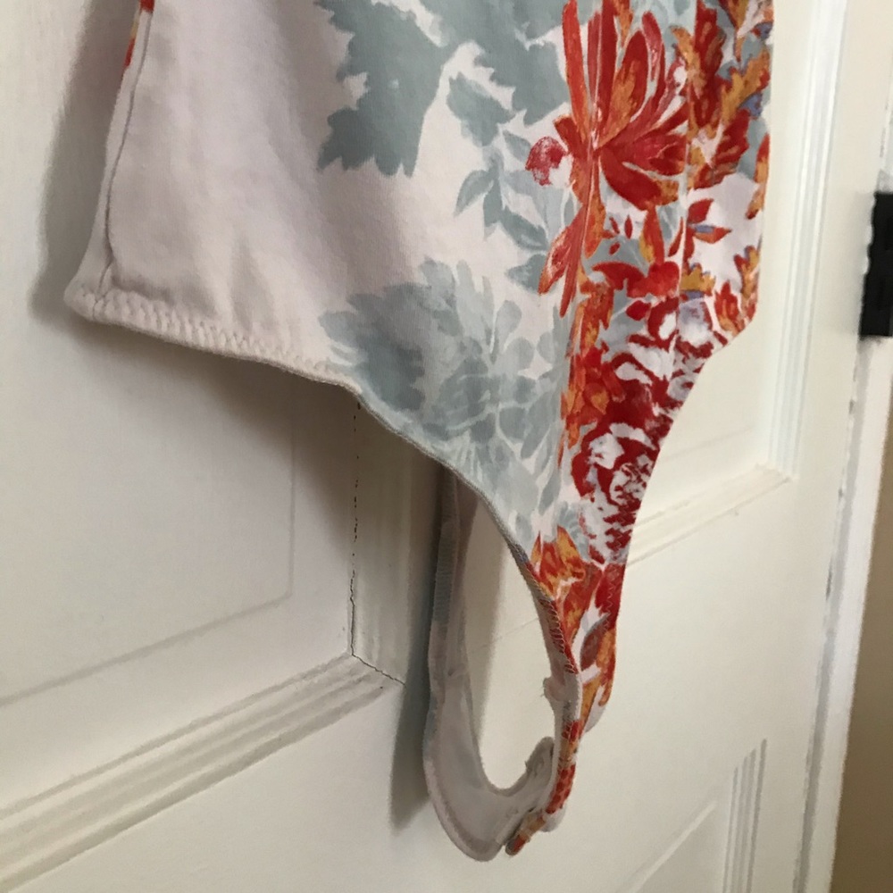 SOLD FP Intimately floral mock neck thong bodysuit - Picture 9 of 12